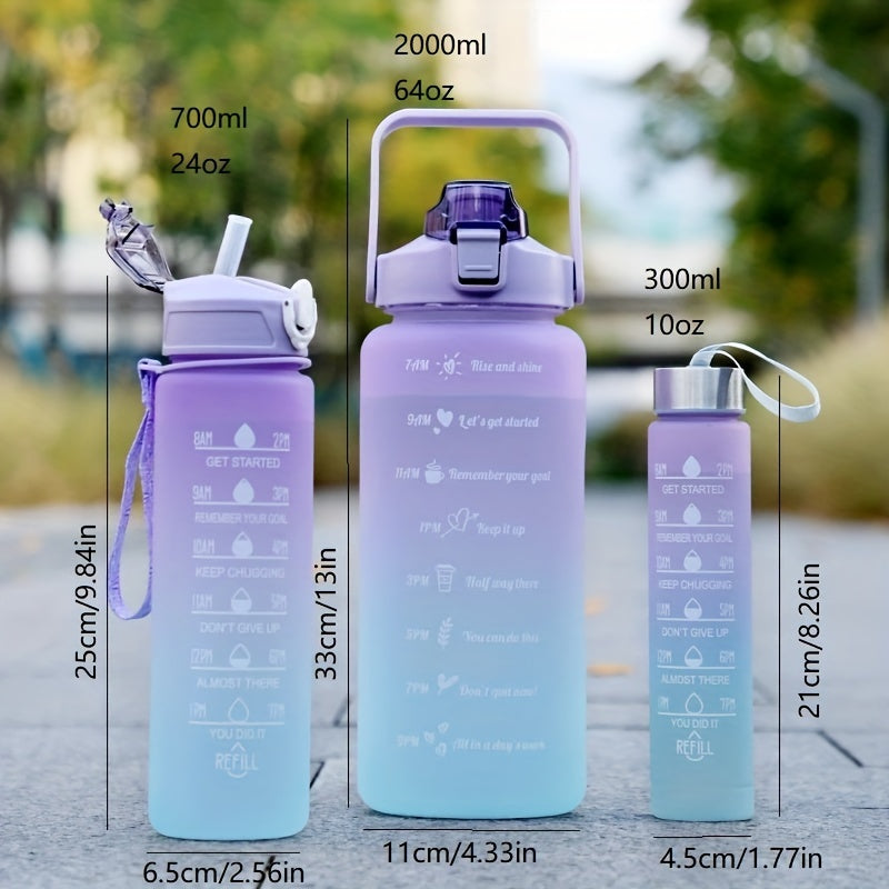Leakproof BPA-Free Water Bottle for Camping Hiking Fitness and Home Use