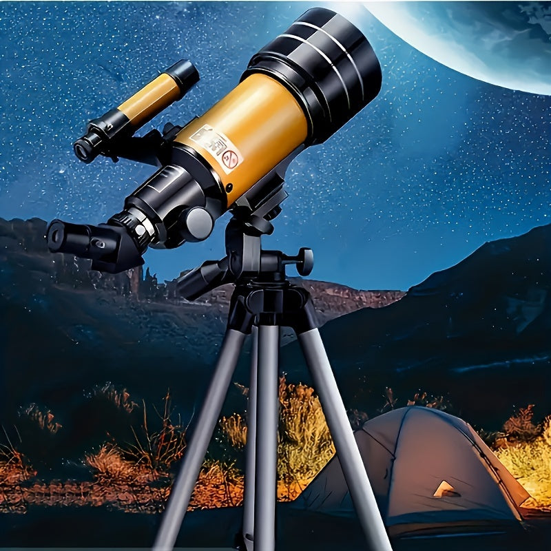 75x Zoom Professional Teleskop bilan Tripod va Smartfon Adapteri bilan Yulduzlarni kuzatish va Fotografiya uchun