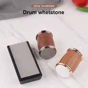 Dreva qo'l bilan ishlatiladigan pichoq o'tkirlagichlar to'plami - qo'lda ishlatiladigan baraban toshli oshxona asbobi, elektr energiyasi talab qilinmaydi