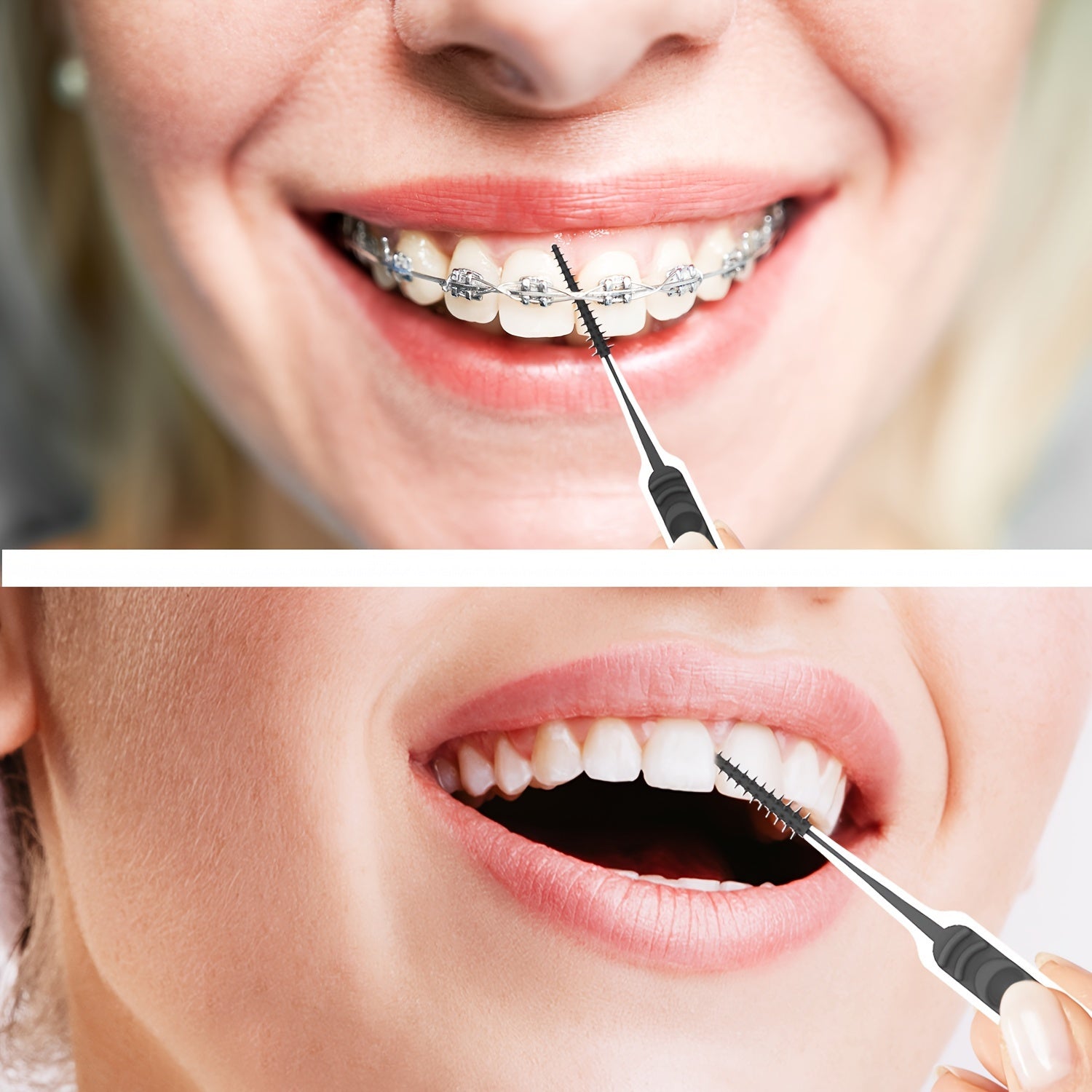 Dental Picks Charcoal Brush Picks 100 Count Pack