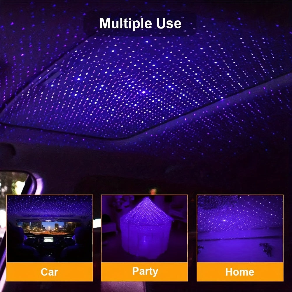 Luz LED interior para coche con proyector para atmósfera y ambiente