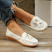 Women Breathable Casual Wedge Flats Plus Size Summer Shoes