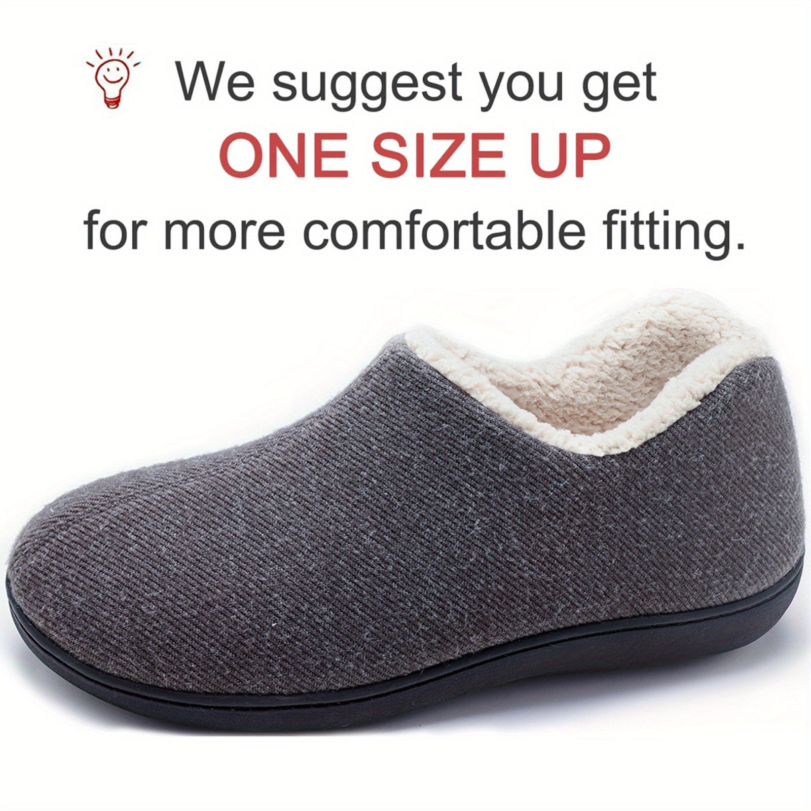 Ayollar uchun fleece bilan qoplangan ichki shlyapki, sirpanishga qarshi rezina taglik, ko‘k