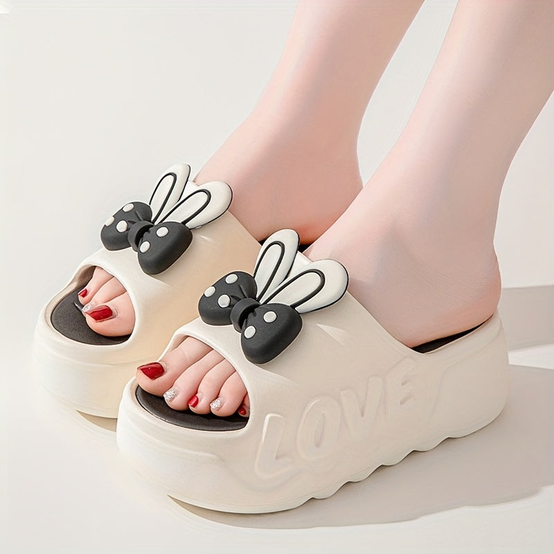 Women's Cartoon Print EVA Slippers Non-Slip Casual Summer Indoor Outdoor