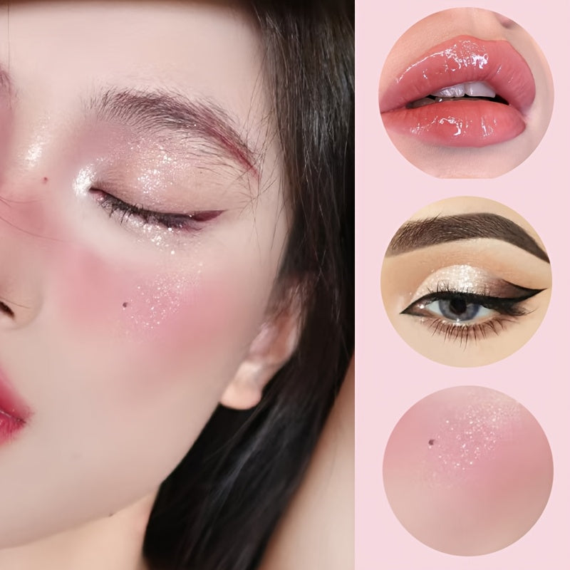 Women Makeup Brush Set 14 Pcs Green Professional Face Eye Blending Contouring