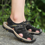 Men's Water Sports Sandals with Rubber Non-Slip Sole and Toe Protection for Beach and Summer Activities