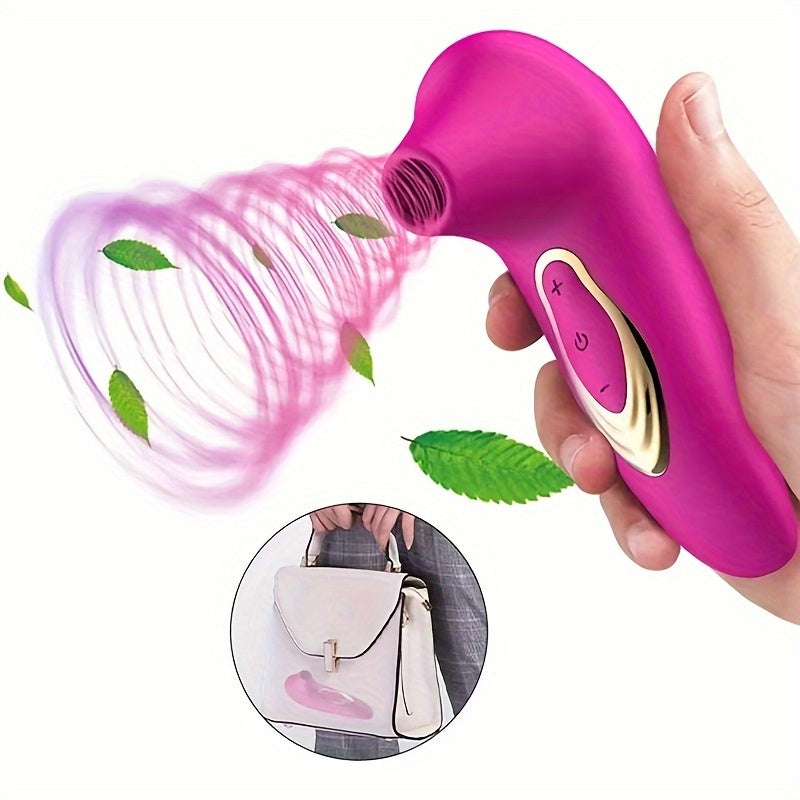 Female Rechargeable Clitoral Sucking Vibrator with Suction Stimulator