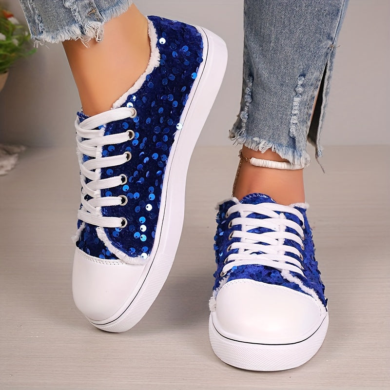 Women's Casual Outdoor Shoes Fabric Low-Top Sports Sneakers