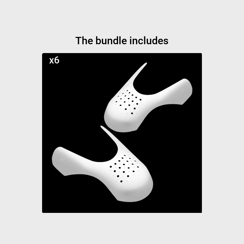 Men Women Shoe Crease Protectors Anti-Wrinkle Guard for Sneakers and Casual Shoes