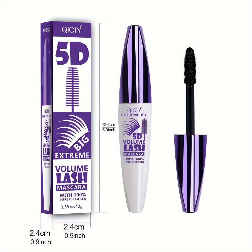 Women's Waterproof 5D Lengthening Mascara Clowning Curling Non-Smudge