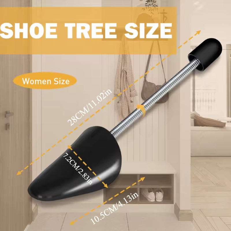 2 Pack Adjustable Shoe Stretchers for Men and Women Plastic Boot and Sneaker Stretcher