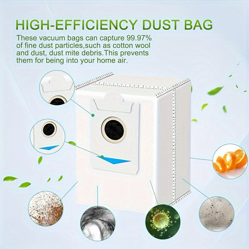 Replacement Dust Bags for Robot Vacuum Cleaner X2 X2 PRO DEX86 Spare Parts