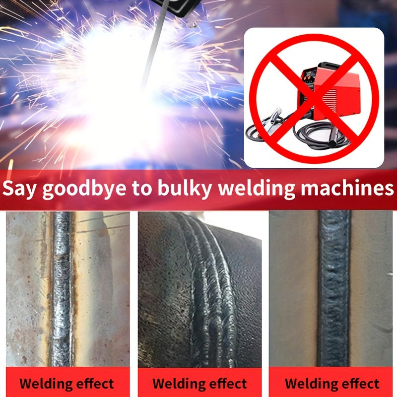 Handheld Arc Welder 220V Semi-Automatic Electric Welding Machine with Toolbox