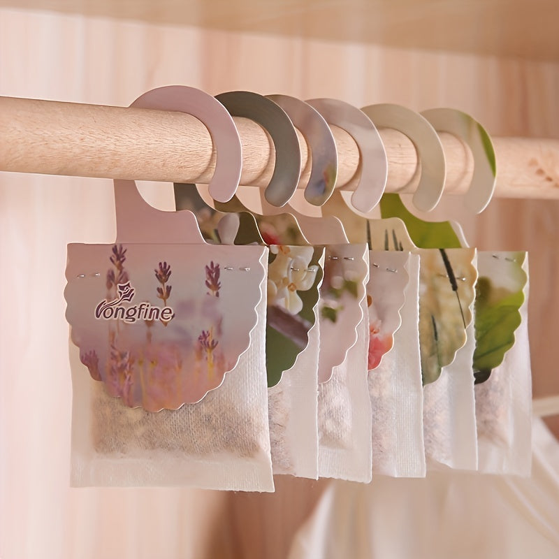 20pcs Fragrant Wardrobe Sachets for Odor Elimination and Freshening