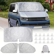 VW T5 T6 quyosh nuri bilan himoyalash uchun ichki issiqlik oynasi qopqog'i to'plami