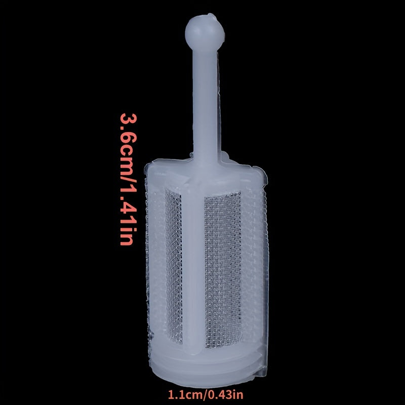 10 dona Sprey Quvvat Filtrlari Nozik Tarmoq Bir martalik Og'irlik bilan Bo'yoq Filtrlari