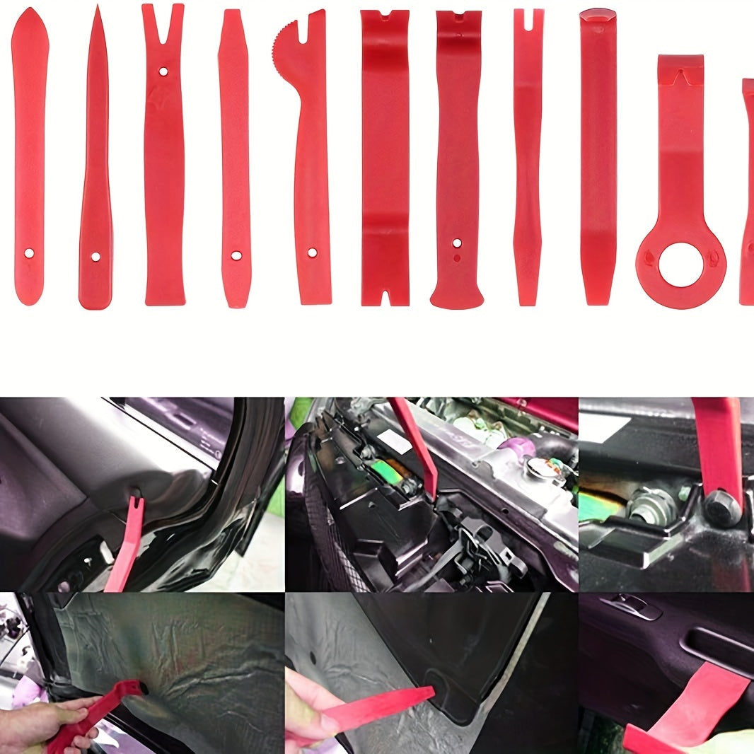 231pcs Car Trim Removal Tool Kit Interior Dashboard Panel Disassembly Set