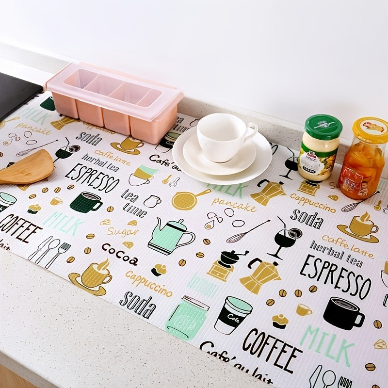 Non-Slip Drawer Pad for Cabinets Wardrobes and Shoe Cabinets Waterproof Dustproof Oilproof Kitchen Mat