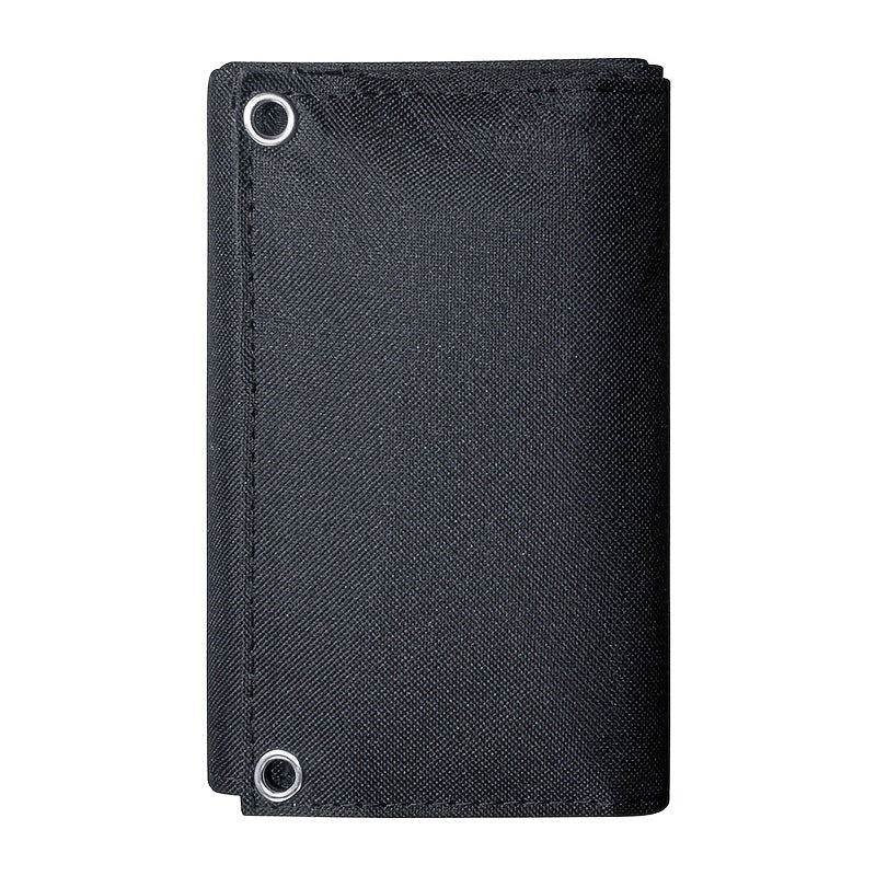 Cargador solar portátil plegable para senderismo, camping y viajes con material magnético