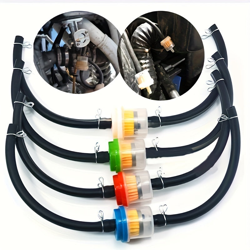 Motorcycle Dirt Bike ATV Fuel Tank Petcock Valve On/Off Switch Gasoline Line