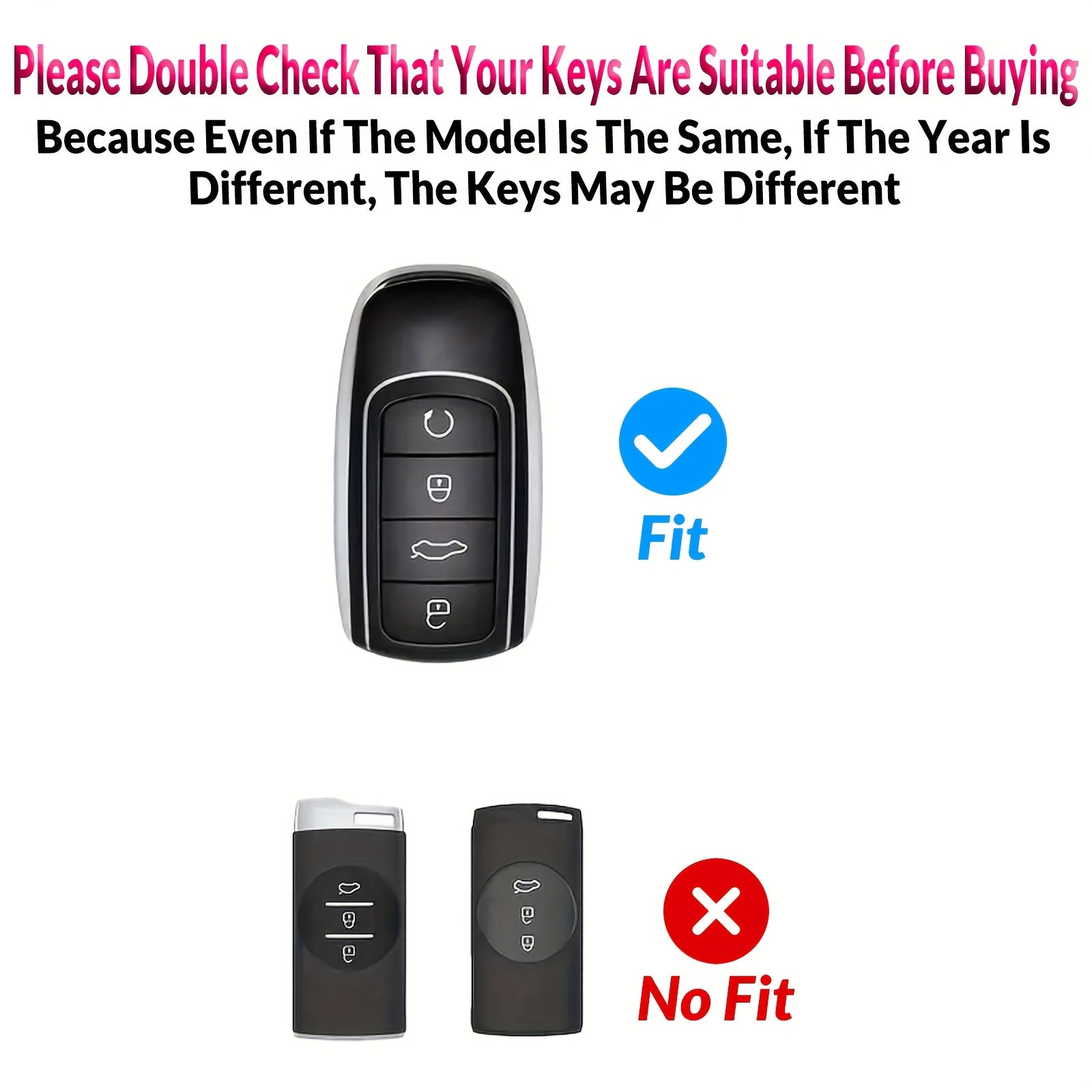 Premium Car Key Cover for SUV Key Protector for Tiggo 8 Pro 7 Pro Max