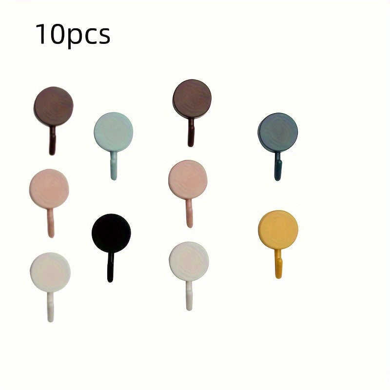 10 ярких самоклеящихся крючков для легкой организации в любой комнате