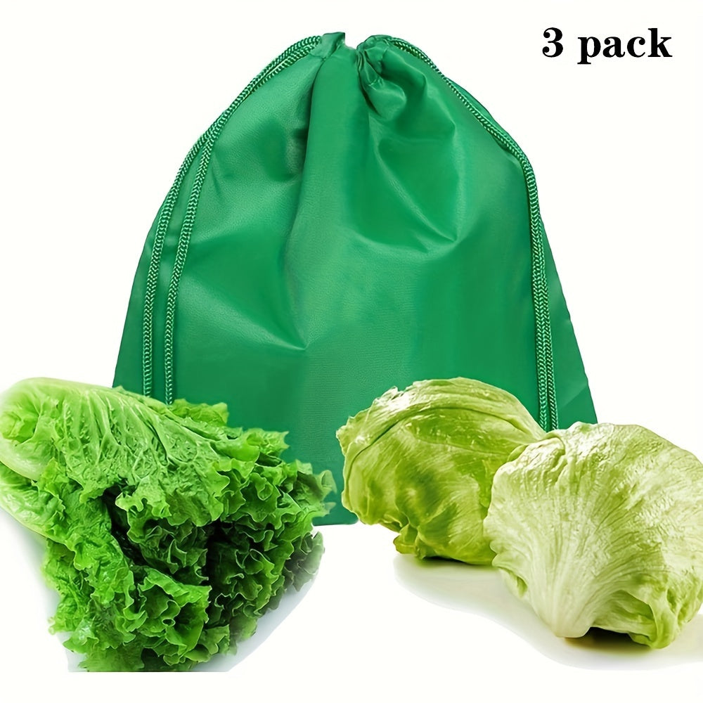 Reusable Storage Pouches for Fruits and Vegetables Washable Durable Eco-Friendly