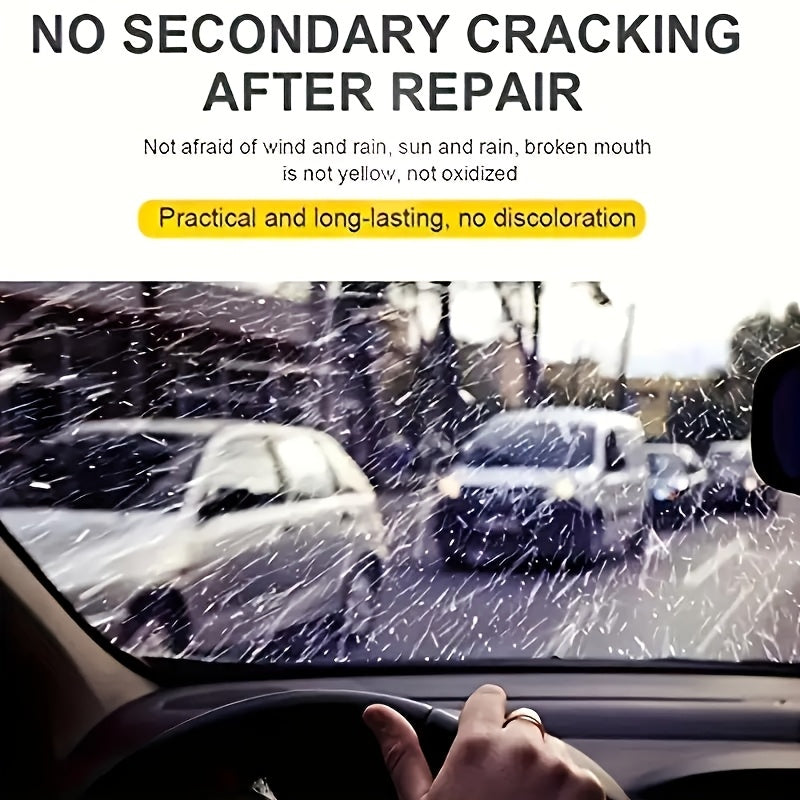 Avtomobil shisha ta'mirlash to'plami Plastik rezina suv o'tkazmaydigan yopish muhrlash ta'mirlash zararlarini