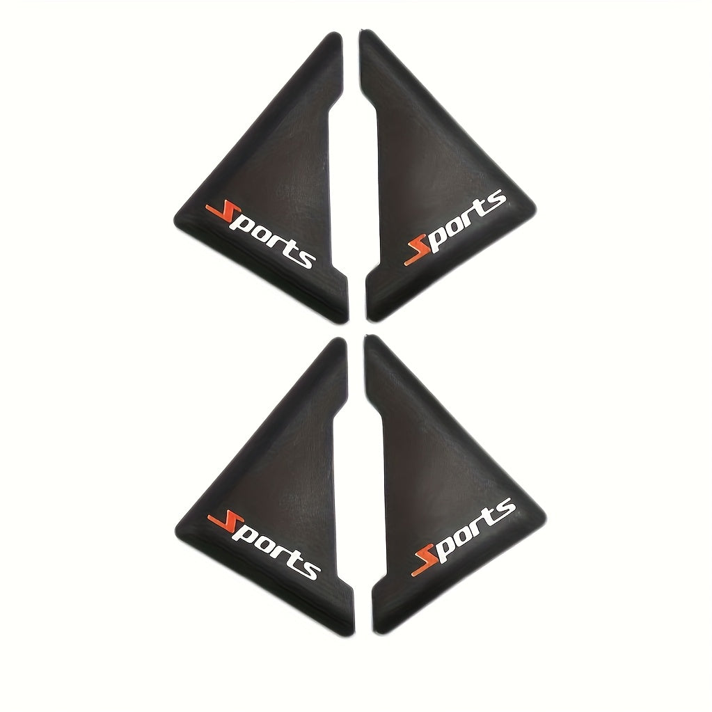 2/4pcs Universal Silicone Car Door Protector Bumper Covers Anti-Scratch