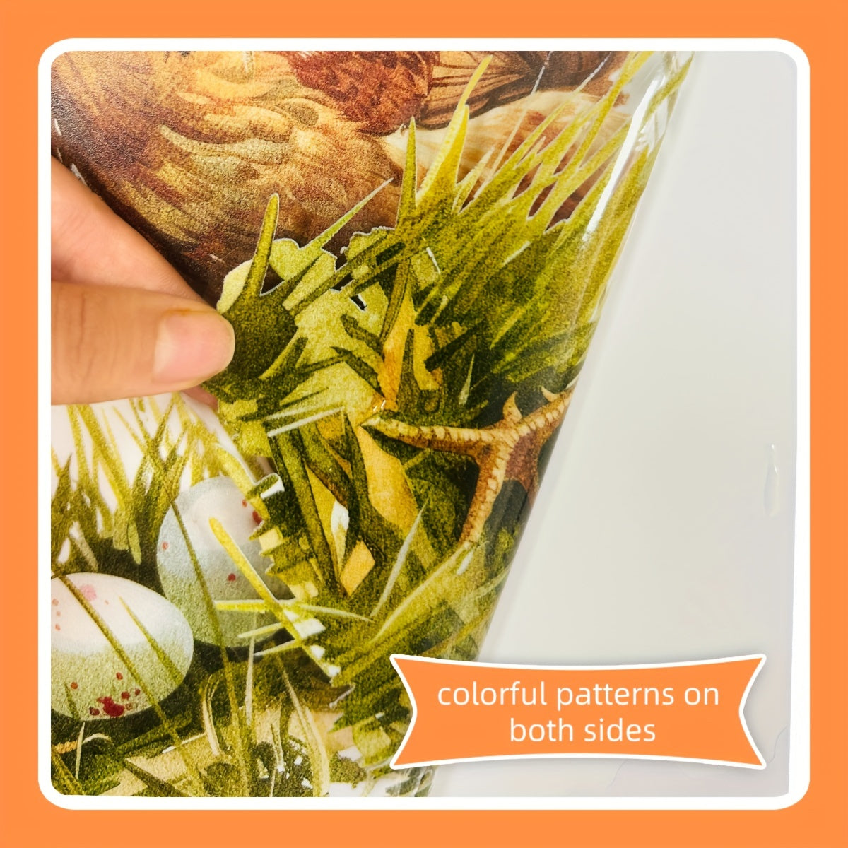 Chicken and Eggs Window Stickers Farmhouse Decor Reusable Vinyl Decals