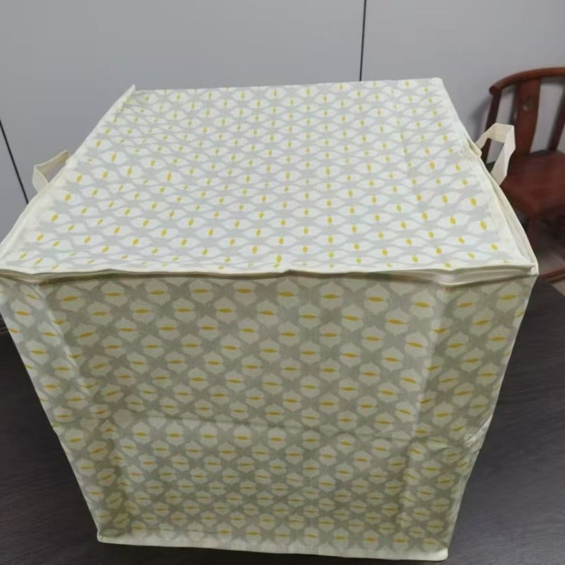 Foldable Storage Bag Waterproof Soft Fabric with Wide Handles for Clothing Bedding Toys