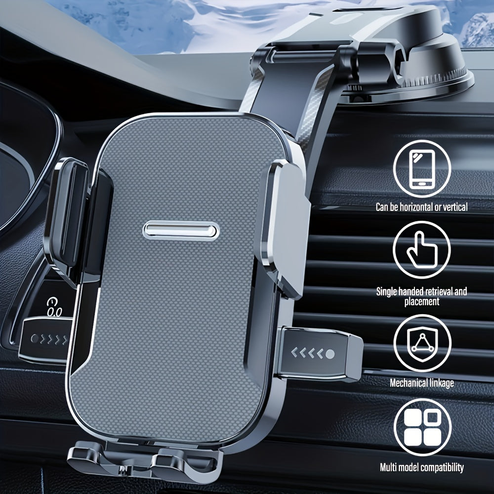 Soporte universal para coche con ventosa y rotación de 360° para navegación