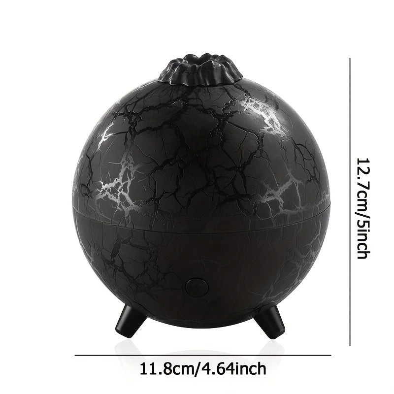 Универсальный увлажнитель воздуха для ароматерапии с цветными подсветками, 200 мл нанораспылитель