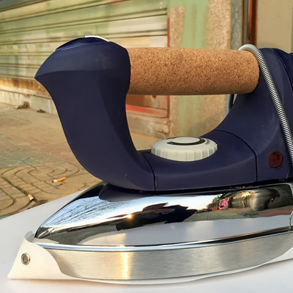 Yuqori sifatli Teflon temir qopqog'i - Har qanday mato uchun uzoq muddatli, oddiy o'rnatish, elektr talab qilmaydigan steam guard, silliq yuzasi va qulay bahor klipi bilan, uyda foydalanish, kiyim ishlab chiqaruvchilar va kir yuvish xizmatlari uchun.