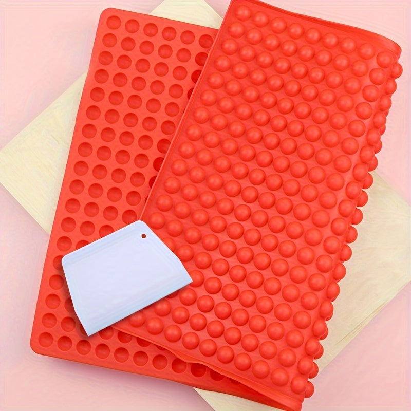 Мини-формочка для шоколада из силикона пищевого класса с 468-отверстиями, для выпечки и заморозки