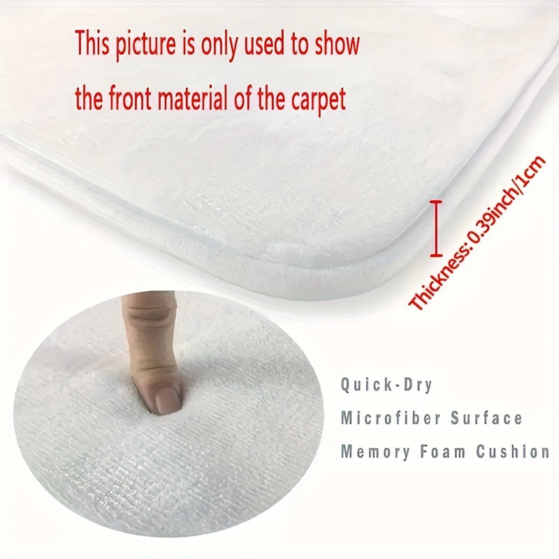 Gray and White Striped Area Rug Non-Slip Machine Washable Polyester for Living Room Bedroom