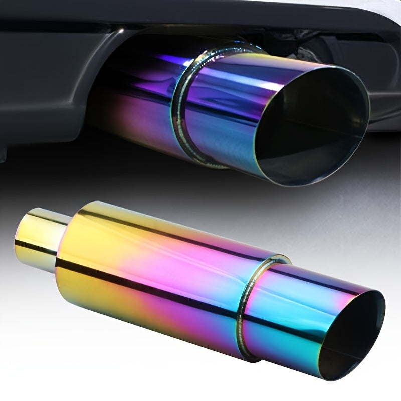 Universal Stainless Steel Exhaust Pipe for Sports Cars Loud Sound