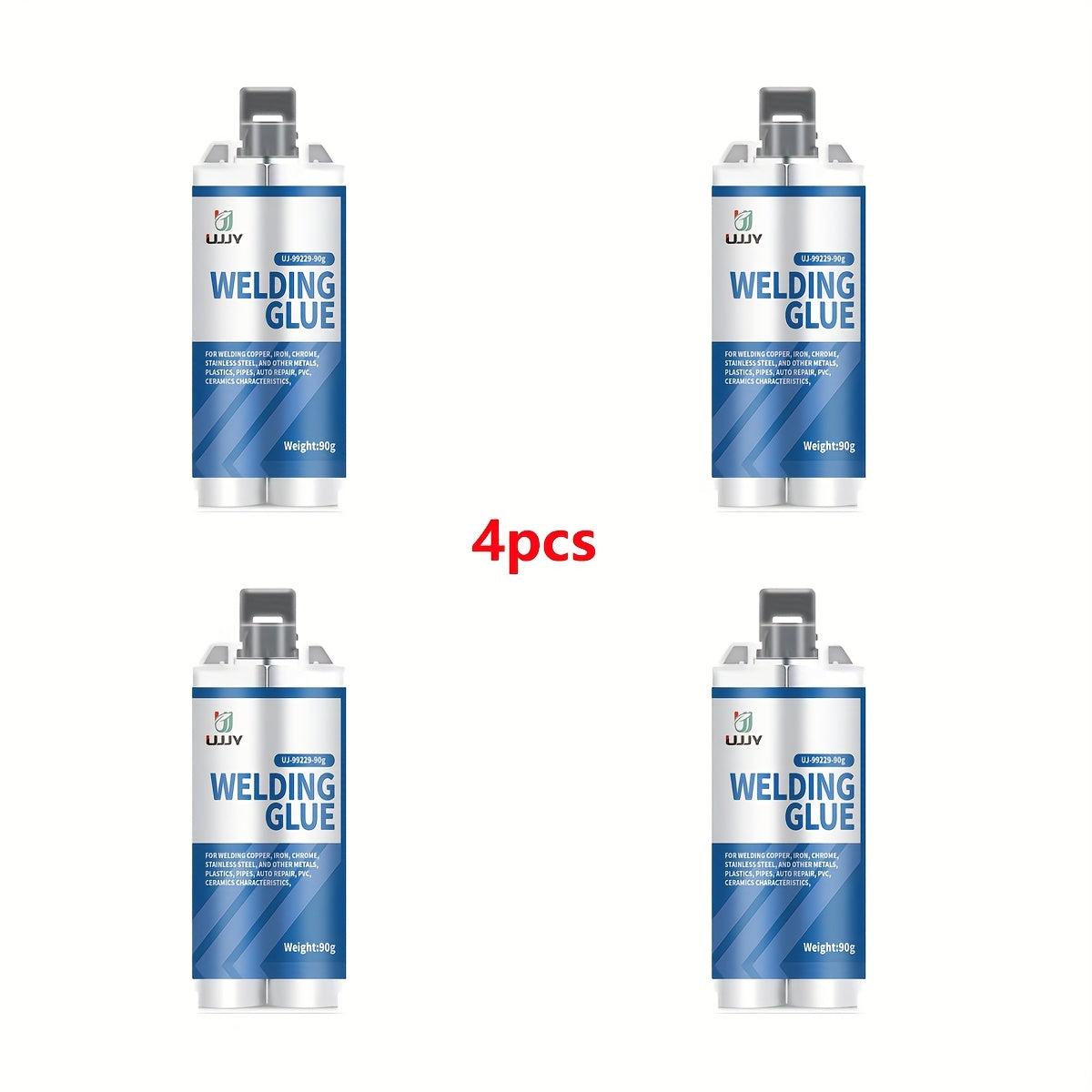 Waterproof Oil-Resistant High-Temperature Welding Glue for Metal Glass Plastic Wood 80g 30g Tubes