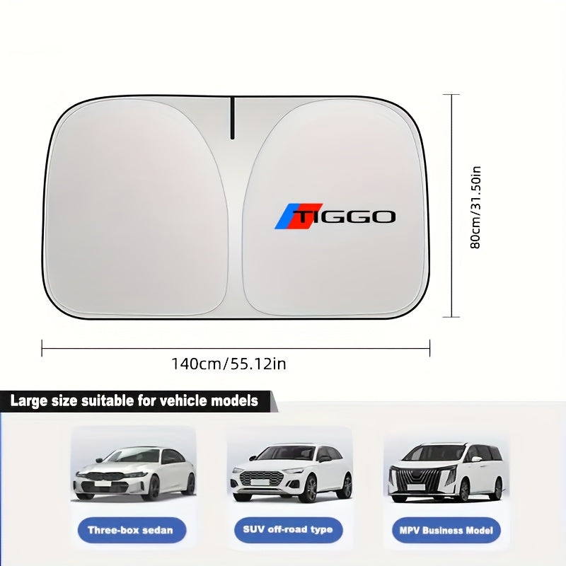 Portable Car Sunshade UV Protection Seamless Windshield Sun Visor