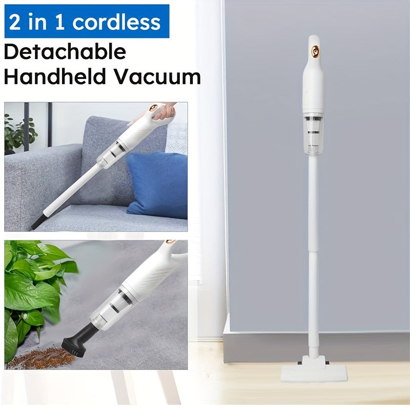 Wireless Handheld Vacuum Cleaner with 2000mAh Battery for Wet and Dry Cleaning