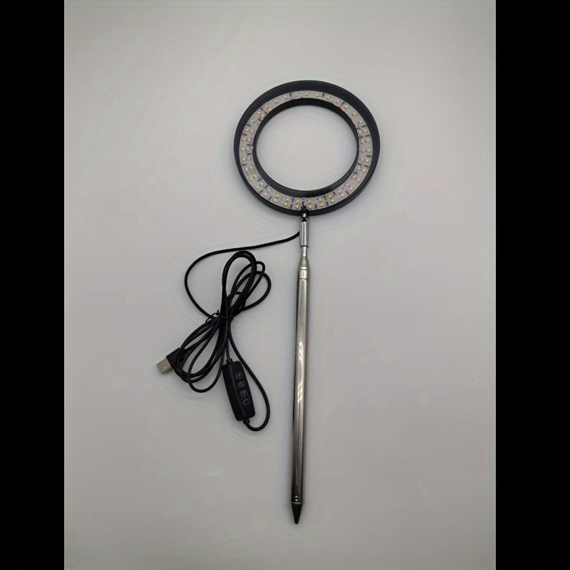 70 ta to'liq spektrli LED bilan sozlanadigan LED o'simliklar uchun yoritgich, USB bilan quvvatlanadi, avtomatik taymer, balandligi 45.72 sm gacha sozlanadi, ichki bog'dorchilik uchun