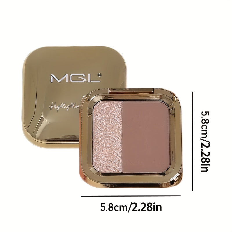 Женская матовая мерцающая пластина для лица водостойкий натуральный макияж для всех оттенков кожи