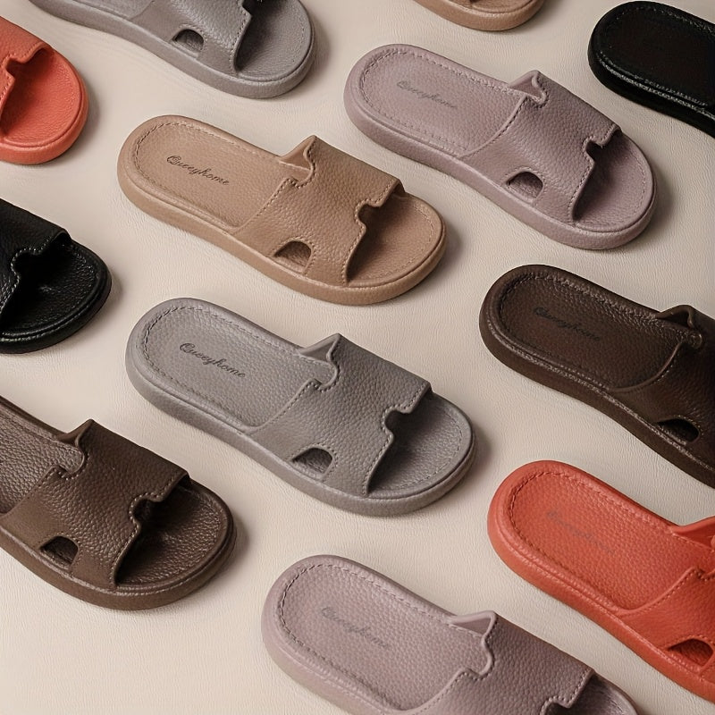 Women's Flat Slides Eva Open Toe Comfortable Indoor Outdoor Shoes