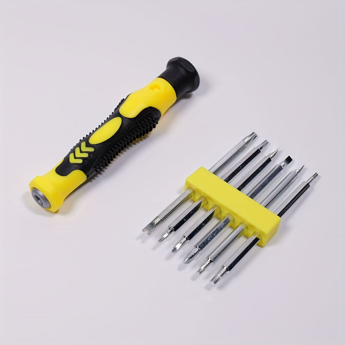 Kit de destornilladores de precisión 12-en-1 de acero cromo vanadio para smartphones y tablets