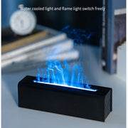 Unisex 150ml USB Aromatherapy Diffuser with Flame Effect and Timer