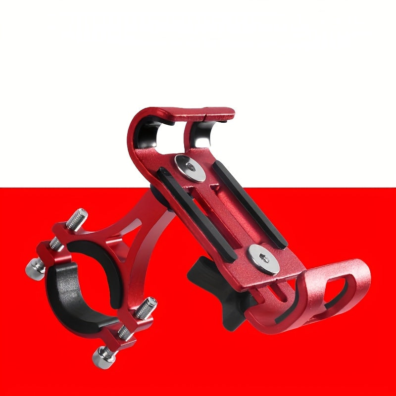 Bike Phone Mount Aluminum Alloy Adjustable Handlebar Holder for GPS Smartphone