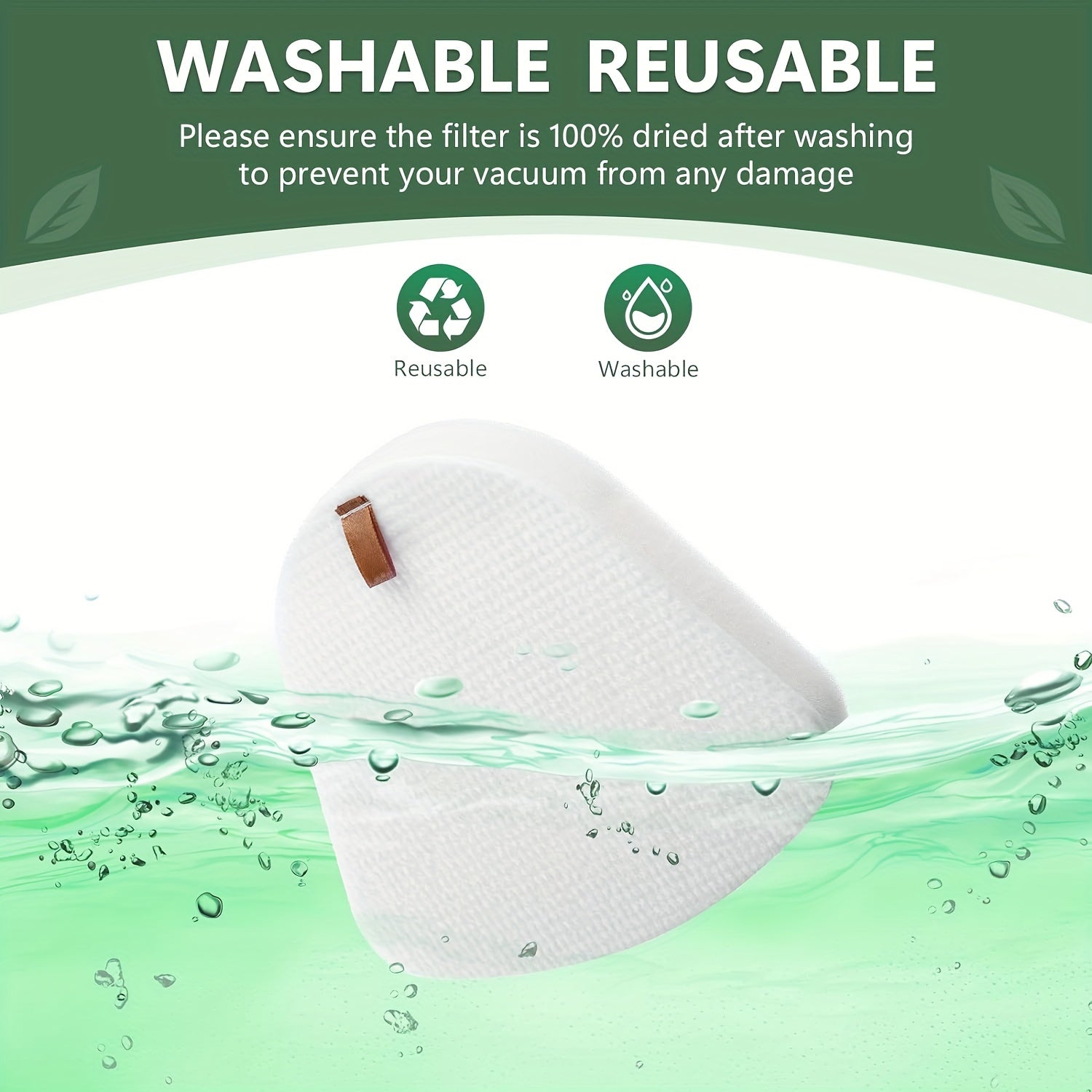 NV350 uchun o'rnini bosuvchi HEPA ko'pik filtr to'plami: 1 ta HEPA filtr va 3 ta old filtrni o'z ichiga oladi - #XFF350 va #XHF350 qismlari bilan mos keladi - muhim changyutgich aksessuarlari