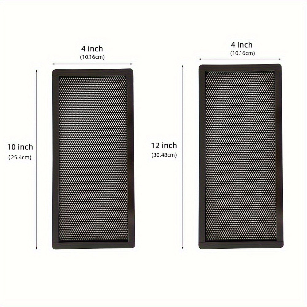 2 dona hasharotlarga qarshi qopqoq uchun pol registri tutqichlari, tozalash uchun uy ventilatsiya qopqog'i tarmog'i filtri