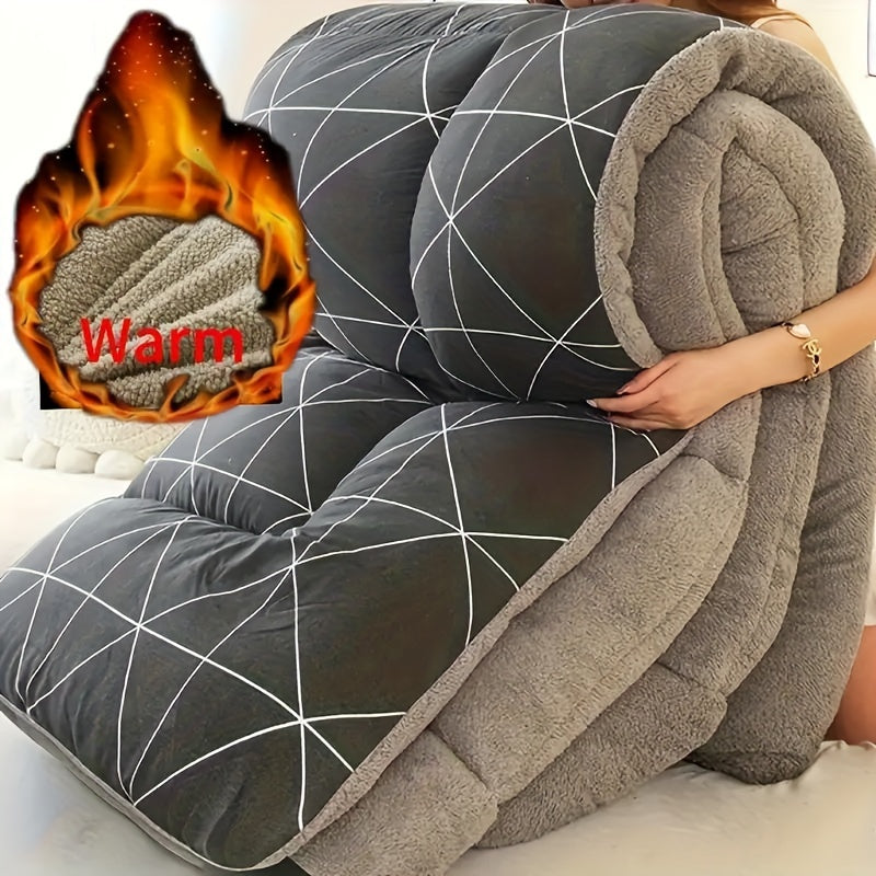 Зимнее одеяло из одного куска овечьей шерсти