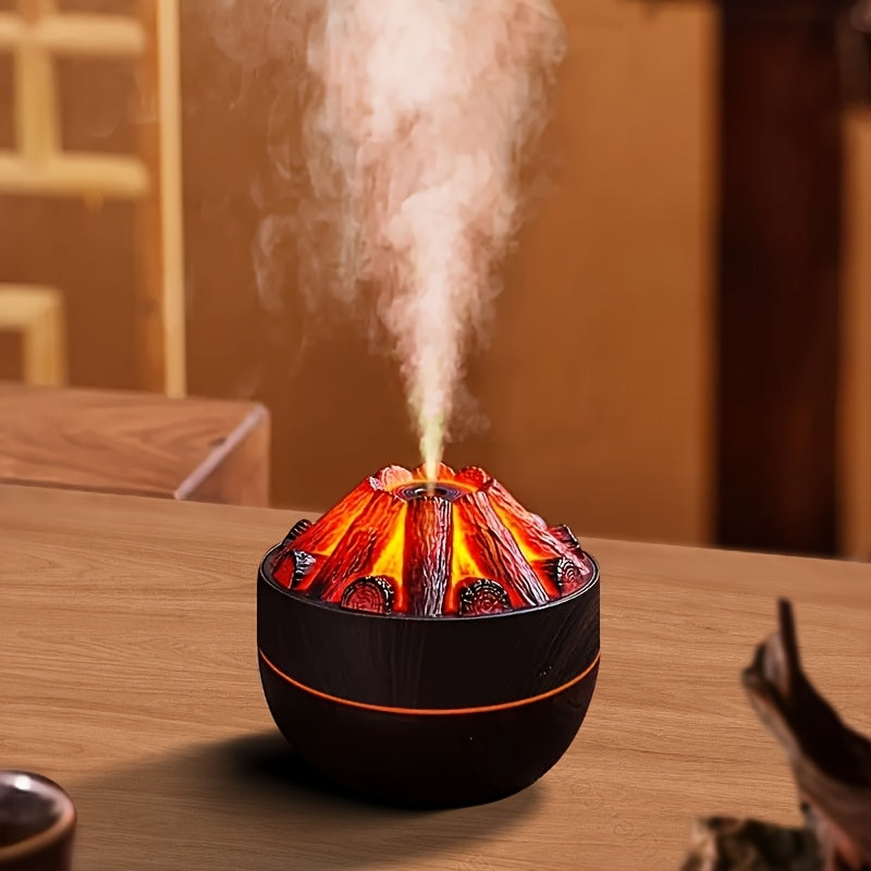 Humidificador de coche, hogar y escritorio con enchufe USB, luz nocturna y capacidad de agua de 200 ml